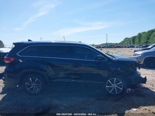 5TDKZRFH6KS316485 Toyota Highlander Xle