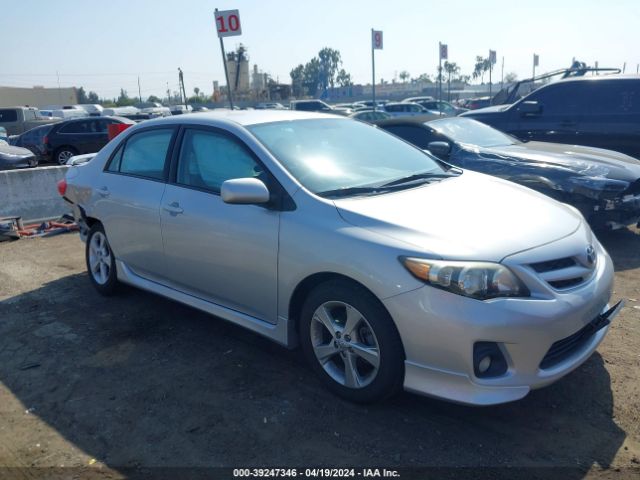 Auction sale of the 2013 Toyota Corolla S, vin: 5YFBU4EE9DP193639, lot number: 39247346