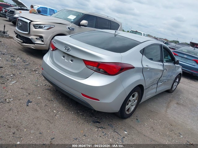 Hyundai ELANTRA SE 2014 KMHDH4AE2EU176653 Image 4