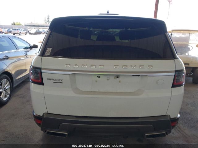 SALWR2RV0JA193975 Land Rover Range Rover Sport Hse