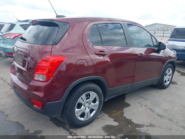 Chevrolet TRAX LS 2017 3GNCJKSB4HL132429 Image 4