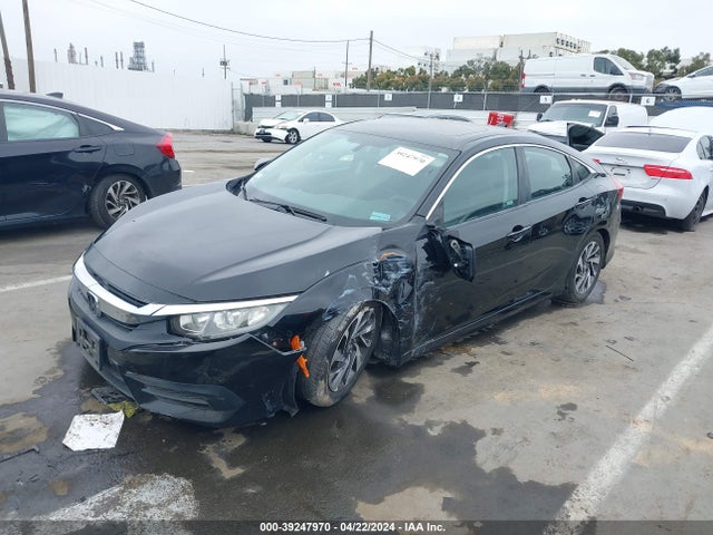 Honda CIVIC EX 2018 2HGFC2F74JH607857 Image 2