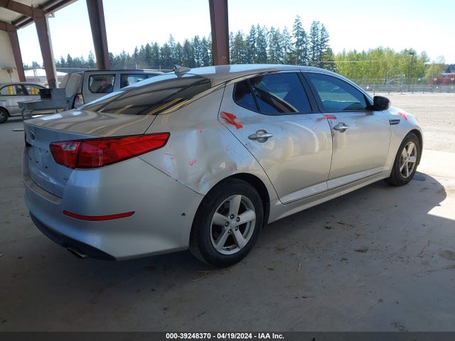 KIA Optima Lx 2014 KNAGM4A70E5466962 Image 4