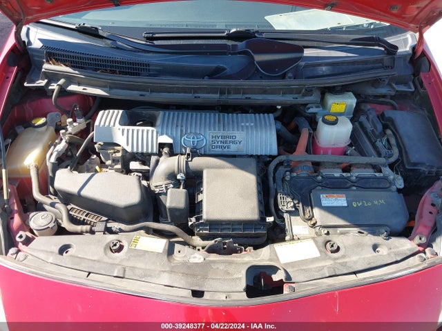 Toyota Prius Two 2014 JTDKN3DU5E1771550 Image 10