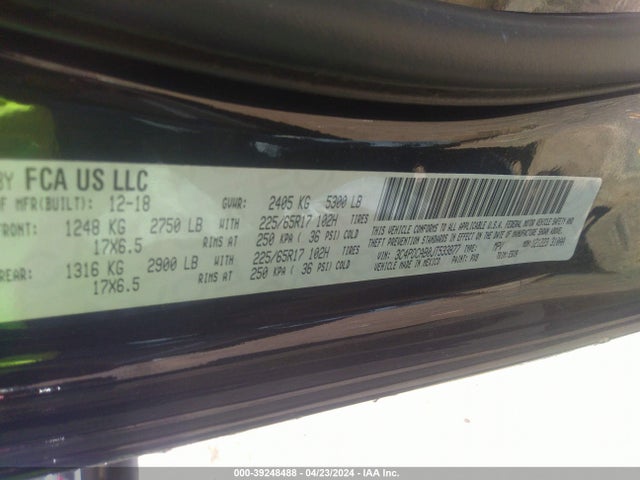 Dodge JOURNEY SE 2018 3C4PDCAB0JT533877 Image 9