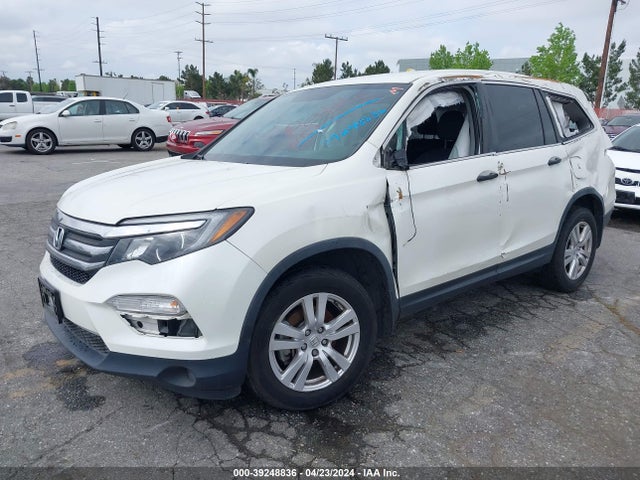 Honda PILOT LX 2017 5FNYF5H19HB047262 Image 2