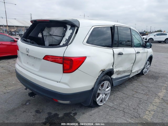 Honda PILOT LX 2017 5FNYF5H19HB047262 Image 4