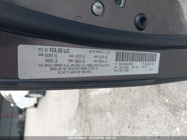 Dodge Challenger Sxt 2016 2C3CDZAGXGH130749 Image 9