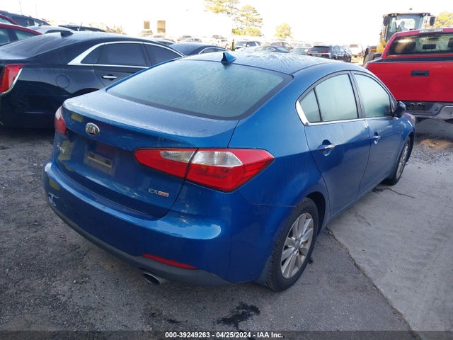 KIA FORTE EX 2014 KNAFX4A83E5154789 Image 4
