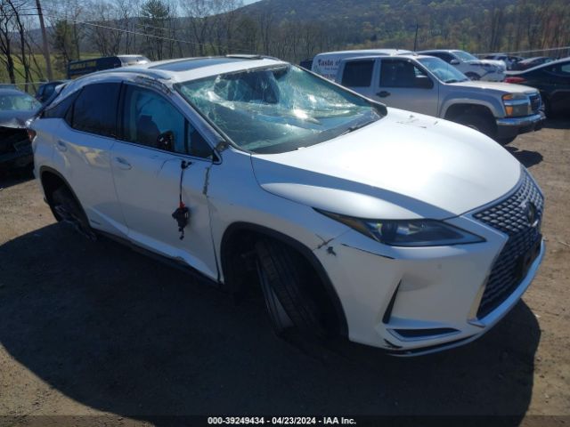 Auction sale of the 2021 Lexus Rx 450h, vin: 2T2HGMDA9MC060357, lot number: 39249434