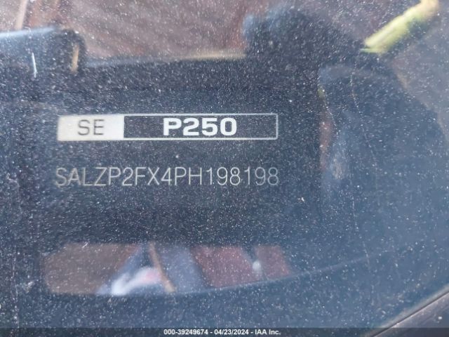 SALZP2FX4PH198198 Land Rover Range Rover Evoque Se