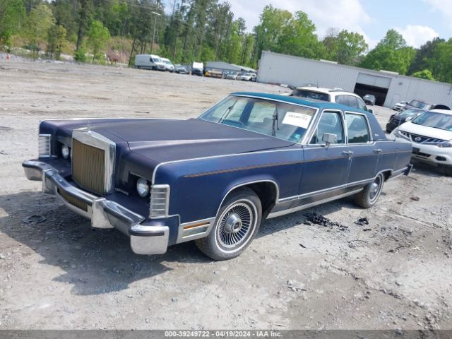 1979 LINCOLN CONTINENTAL 9Y82S616986       Photo 1