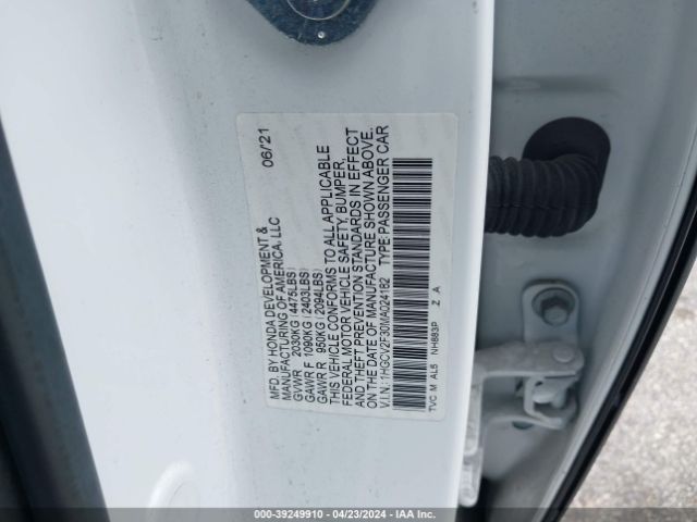 1HGCV2F30MA024182 Honda Accord Sport 2.0t