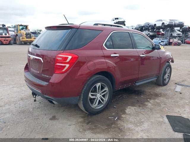 Chevrolet Equinox Ltz 2016 2GNFLGE30G6346068 Image 4
