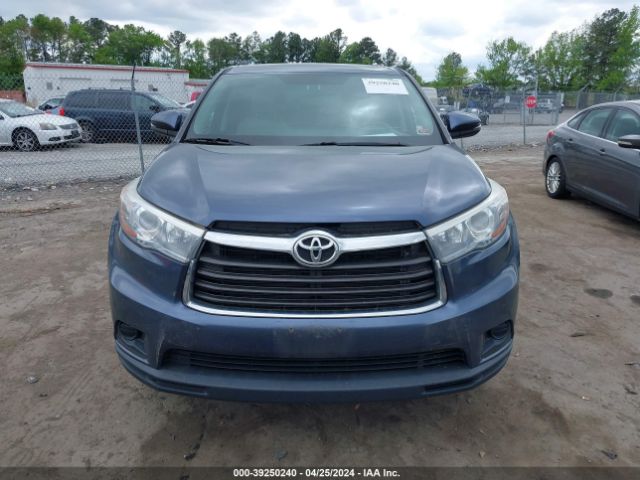 5TDBKRFH8GS268709 Toyota Highlander Le V6