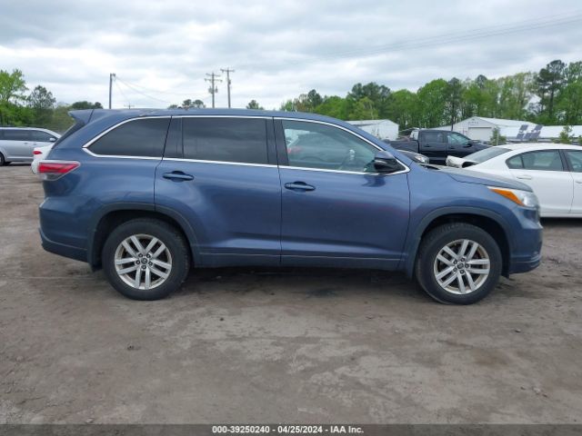 5TDBKRFH8GS268709 Toyota Highlander Le V6