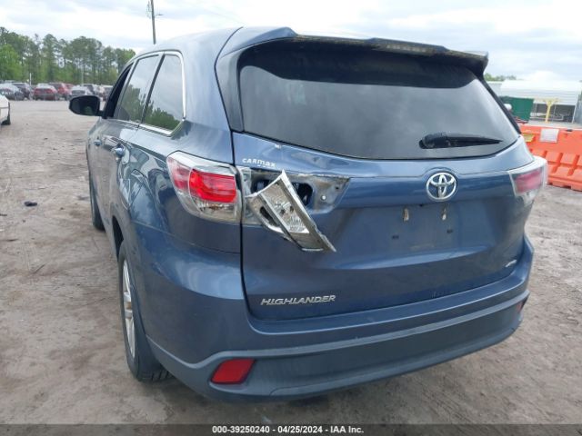 5TDBKRFH8GS268709 Toyota Highlander Le V6