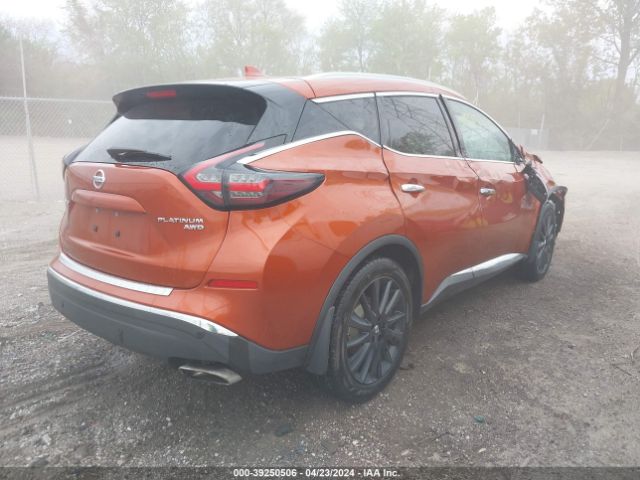 5N1AZ2MS0KN107763 Nissan Murano Platinum