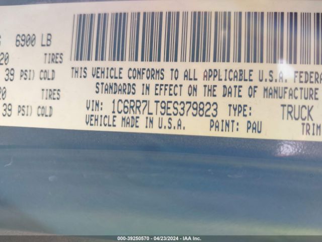 1C6RR7LT9ES379823 RAM 1500 Big Horn