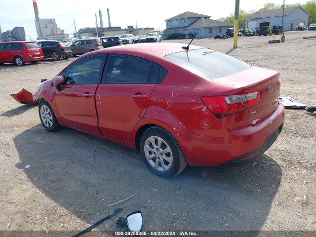 KIA RIO LX 2014 KNADM4A39E6363534 Image 3