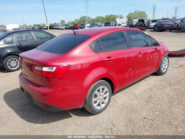 KIA RIO LX 2014 KNADM4A39E6363534 Image 4