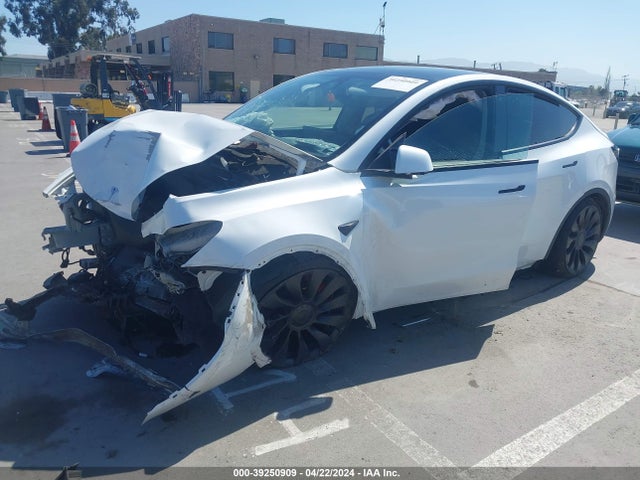 7SAYGDEFXPF589799 Tesla Model Y Awd/performance Dual Motor All-wheel Drive