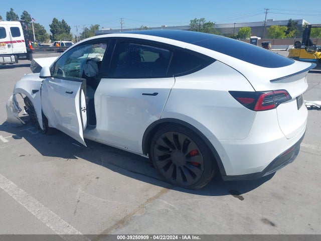 7SAYGDEFXPF589799 Tesla Model Y Awd/performance Dual Motor All-wheel Drive