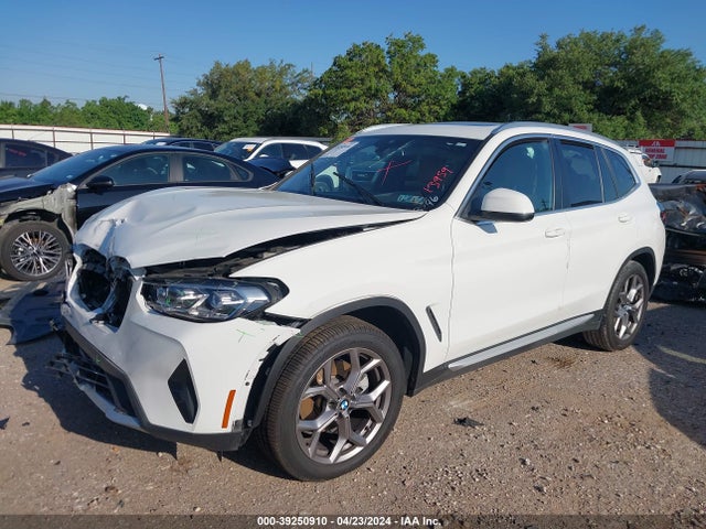 BMW X3 Xdrive30i 2023 5UX53DP09P9R83596 Image 2