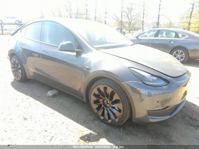 Продаж на аукціоні авто 2022 Tesla Model Y Performance Dual Motor All-wheel Drive, vin: 7SAYGDEF5NF456557, номер лоту: 39250936