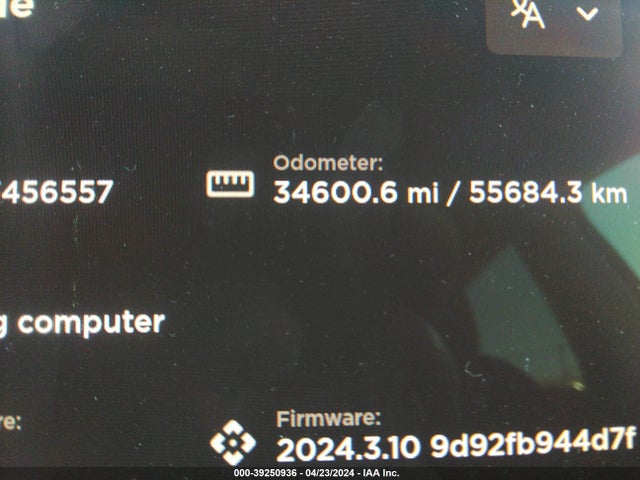 7SAYGDEF5NF456557 Tesla Model Y Performance Dual Motor All-wheel Drive