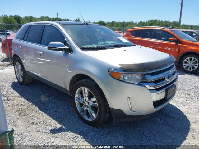 Auction sale of the 2013 Ford Edge Limited, vin: 2FMDK3KC0DBC01546, lot number: 39251091