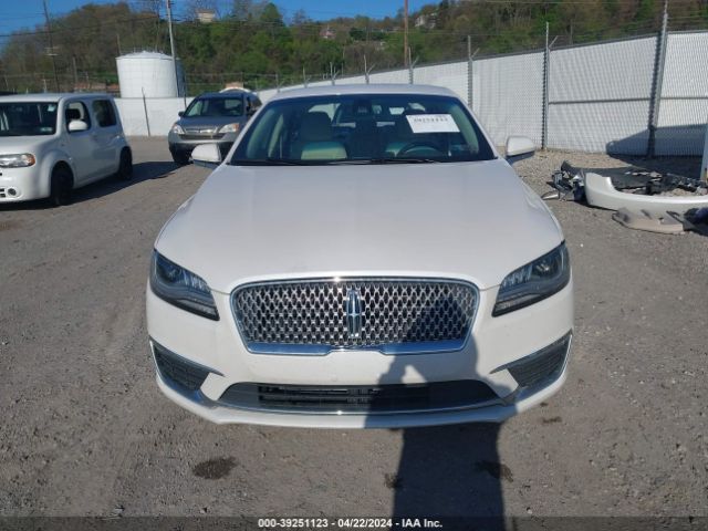 3LN6L5B91KR632434 Lincoln Mkz Standard