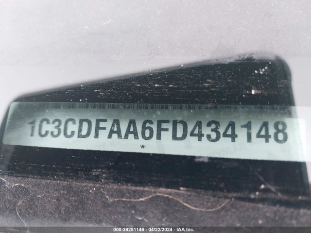 Dodge DART SE 2015 1C3CDFAA6FD434148 Image 9