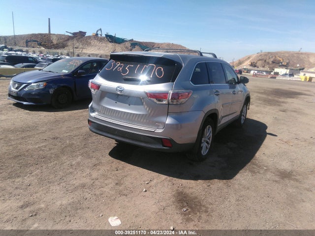 Toyota Highlander Le V6 2016 5TDBKRFH7GS287378 Image 4