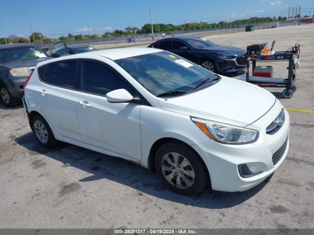 KMHCT5AE8FU201637 Hyundai ACCENT GS