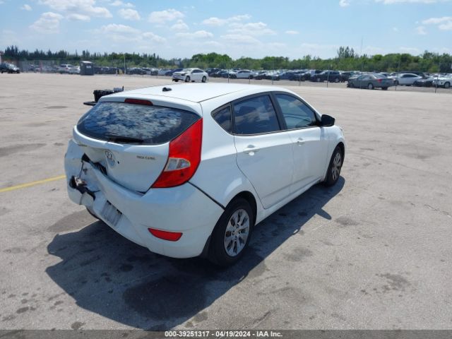 KMHCT5AE8FU201637 Hyundai ACCENT GS