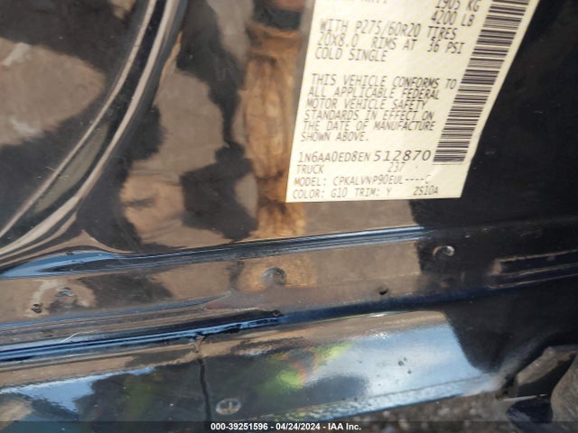 Nissan Titan Sl 2014 1N6AA0ED8EN512870 Image 9