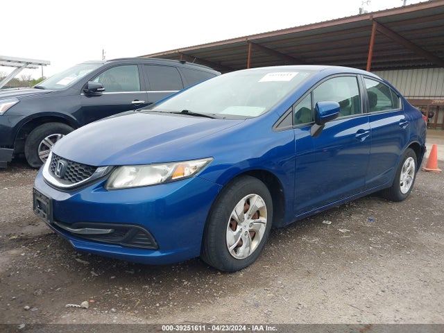 Honda Civic Lx 2014 19XFB2F52EE235341 Image 2
