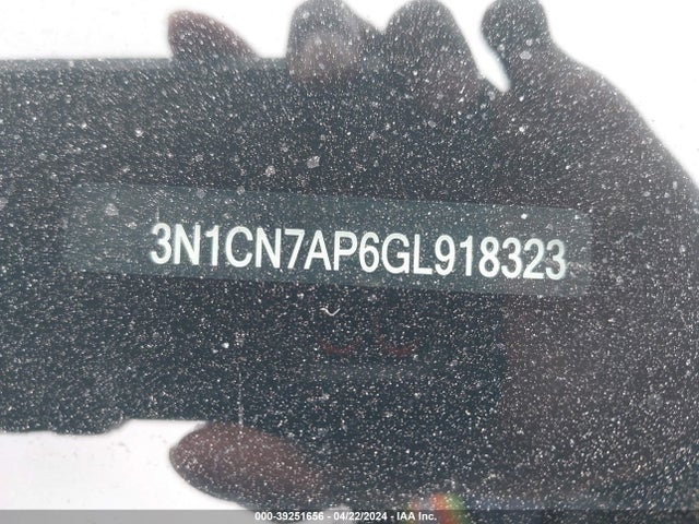 Nissan Versa 1.6 S+ 2016 3N1CN7AP6GL918323 Image 9