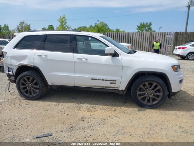 1C4RJFBG7GC333712 Jeep Grand Cherokee Limited 75th Anniversary