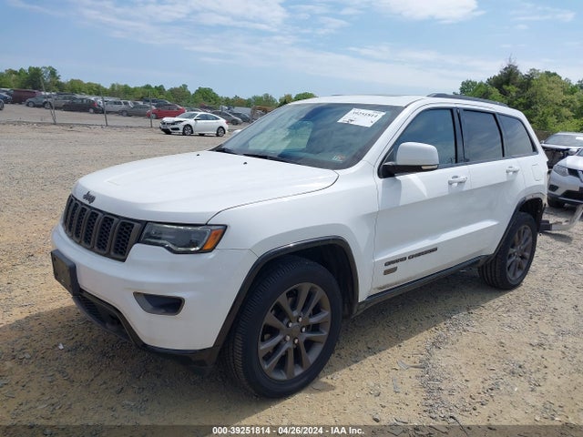 1C4RJFBG7GC333712 Jeep Grand Cherokee Limited 75th Anniversary