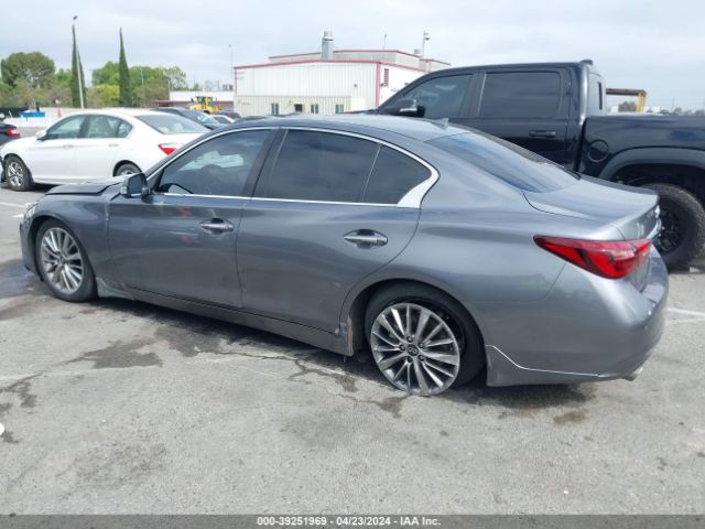 JN1EV7BP3NM310527 Infiniti Q50 LUXE