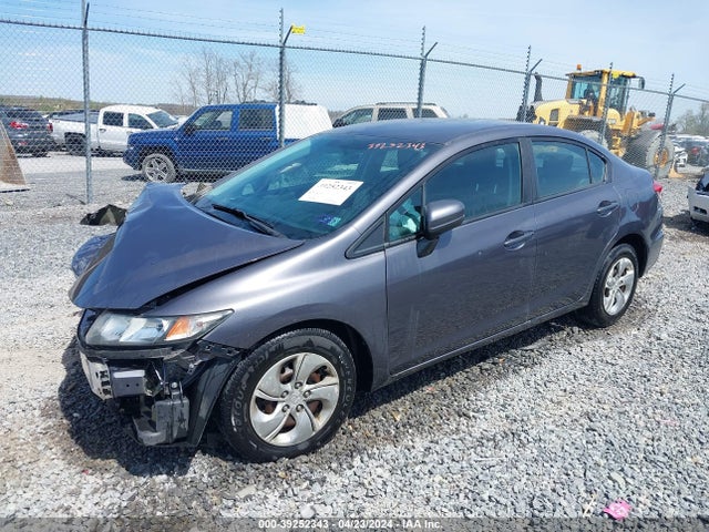 Honda Civic Lx 2014 19XFB2F5XEE061387 Image 2