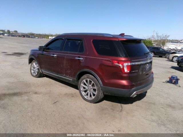 1FM5K8F82GGA27600 Ford Explorer Limited