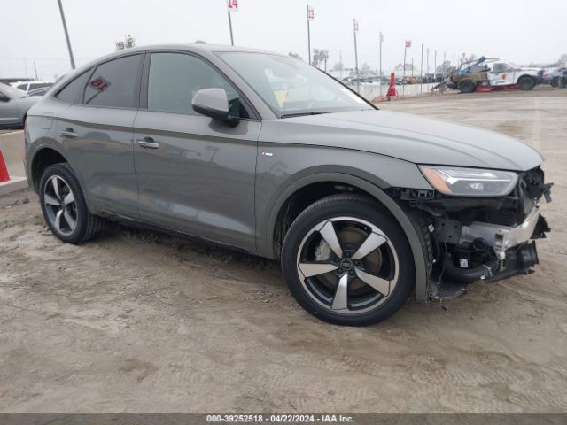 Aukcja sprzedaży 2023 Audi Q5 Sportback Premium Plus 45 Tfsi S Line Quattro S Tronic, vin: WA15AAFY6P2175870, numer aukcji: 39252518