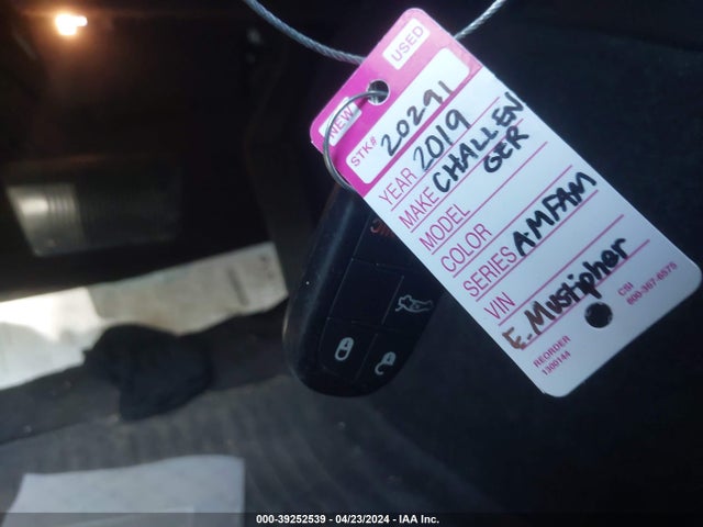 Dodge Challenger Sxt 2019 2C3CDZAG3KH566769 Image 11