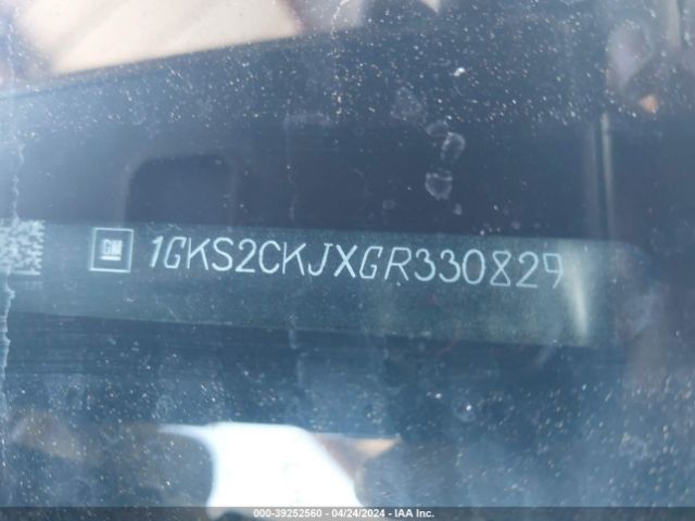 1GKS2CKJXGR330829 GMC YUKON DENALI