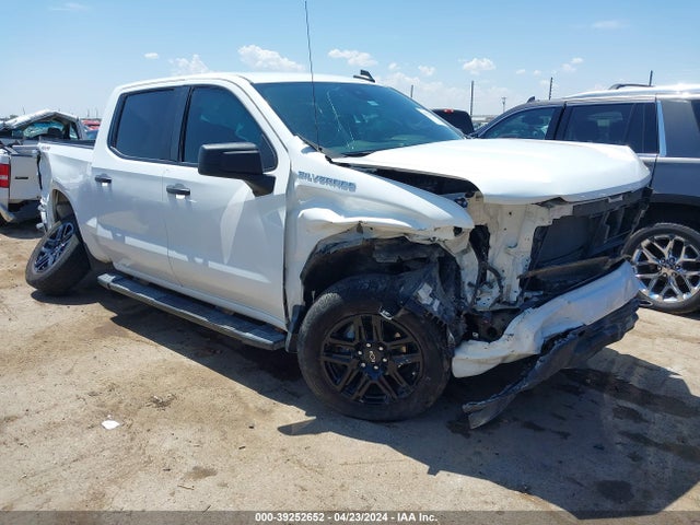 Chevrolet Silverado 1500 4wd  Short Bed Custom 2022 1GCPDBEK8NZ645104 Image 1