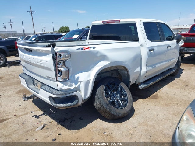 Chevrolet Silverado 1500 4wd  Short Bed Custom 2022 1GCPDBEK8NZ645104 Image 4