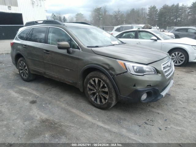 Auction sale of the 2016 Subaru Outback 2.5i Limited, vin: 4S4BSALC1G3238040, lot number: 39252791